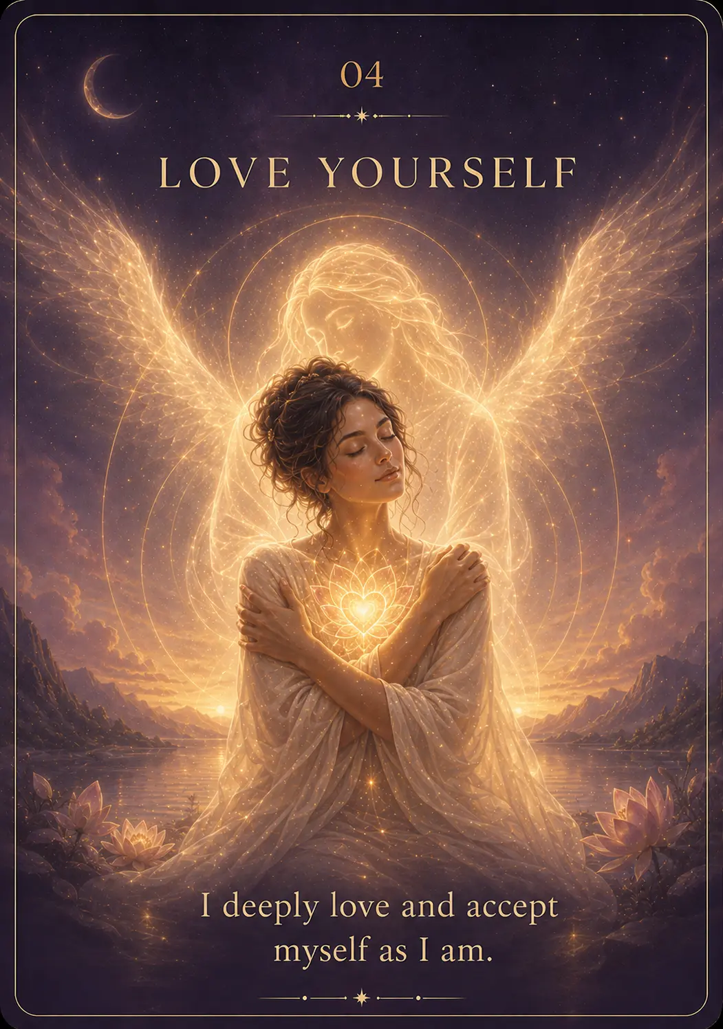 Love Yourself card artwork